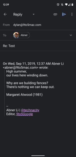Приложение Gmail получило тёмную тему на iOS и Android