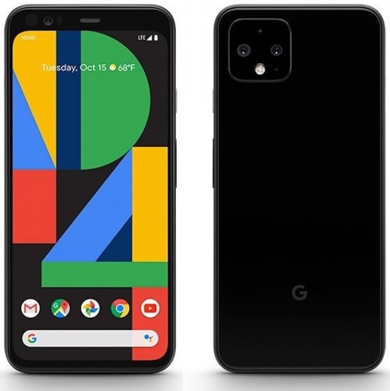 В Сети появились рендеры Google Pixel 4 XL