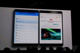 Microsoft представила Surface Neo с двумя экранами