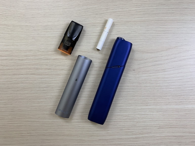 RELX сравнение с IQOS