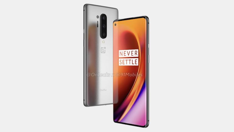В Сети появились рендеры OnePlus 8 Pro