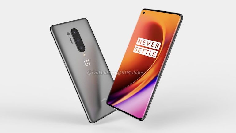 В Сети появились рендеры OnePlus 8 Pro
