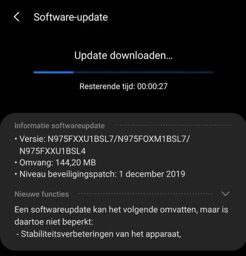 Вышел Android 10 для Samsung Galaxy Note10