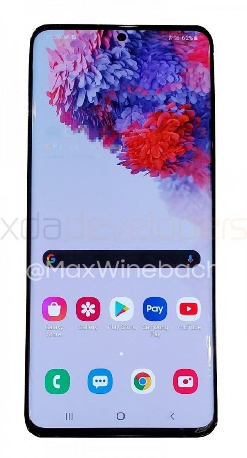 Живые фотографии Samsung Galaxy S20+ утекли в Сеть