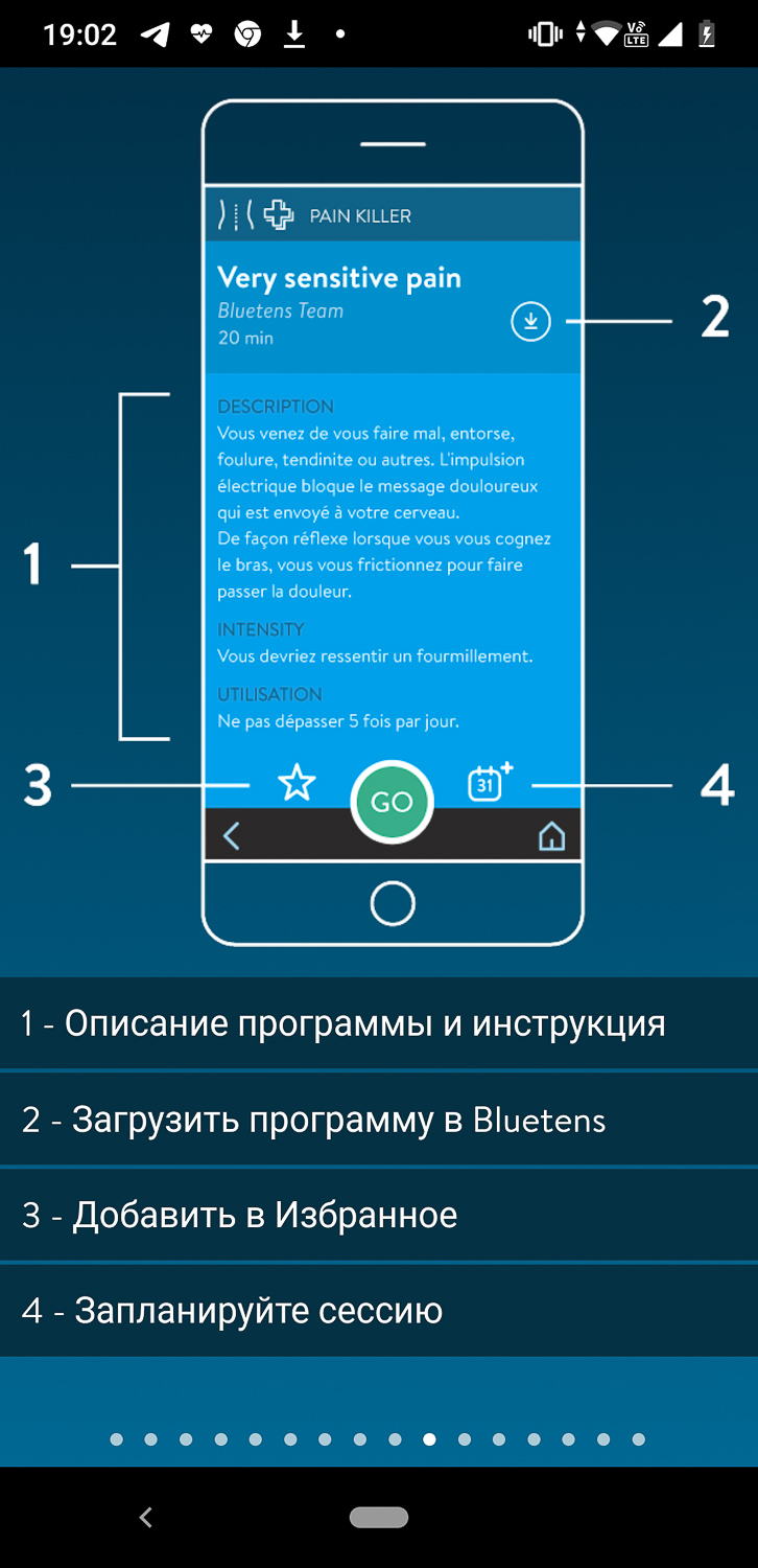 Массажер-миостимулятор Bluetens BLT15 — обзор