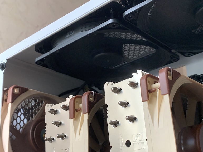 Обзор вентилятора для корпуса Noctua NF-A14 PWM chromax.black.swap