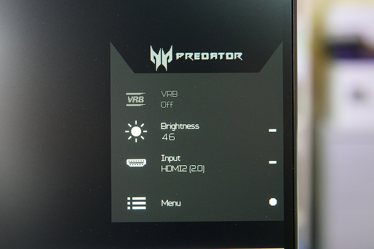 Игровой монитор Predator XB253Q от Acer— до 240 Гц плавности