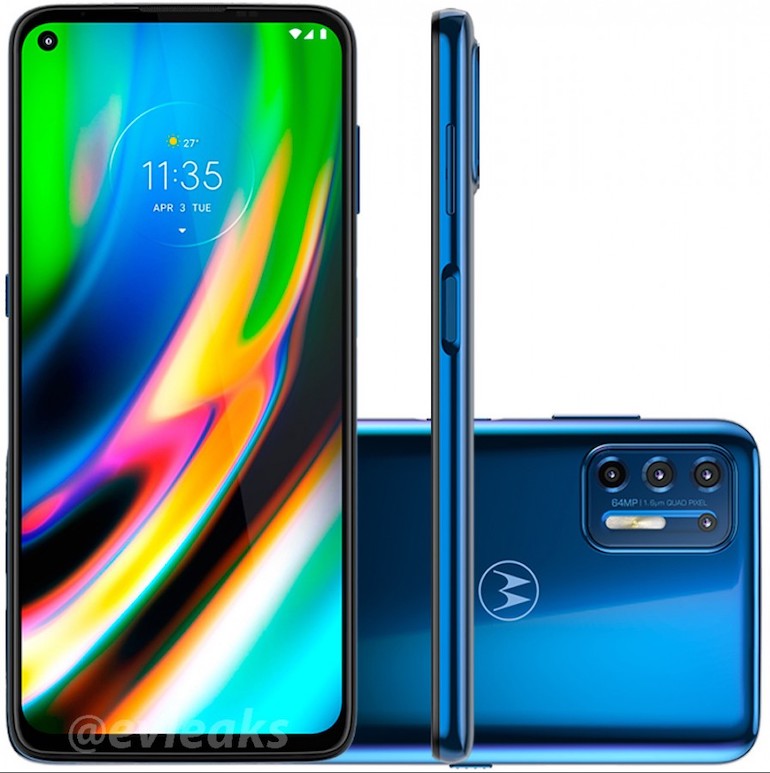 Появились официальные рендеры Motorola Moto E7 Plus и Moto G9 Plus