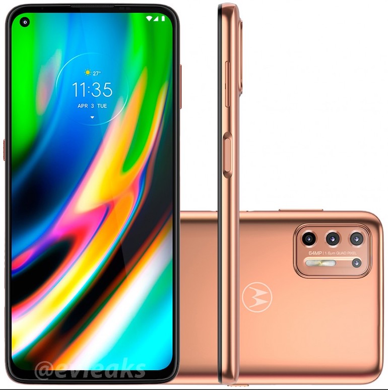 Появились официальные рендеры Motorola Moto E7 Plus и Moto G9 Plus