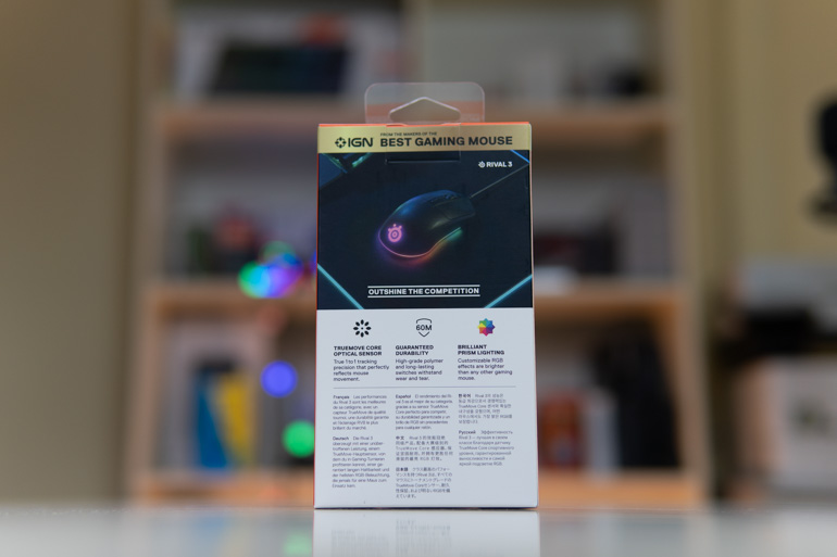 Мышь SteelSeries Rival 3 — для геймера и клерка