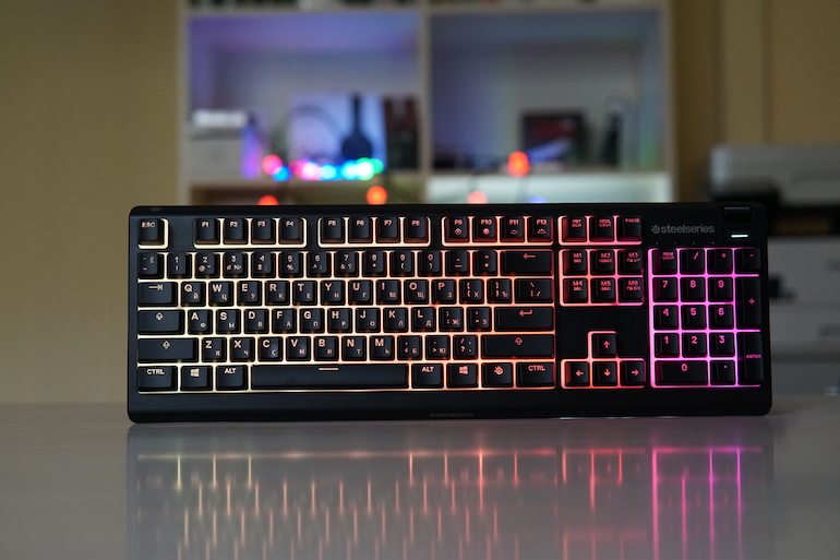 Игровая клавиатура SteelSeries Apex 3 с USB — всё как надо