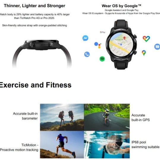 Смарт-часы TicWatch Pro 3 получат процессор Snapdragon Wear 4100