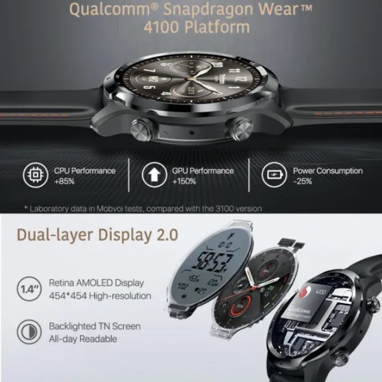 Смарт-часы TicWatch Pro 3 получат процессор Snapdragon Wear 4100