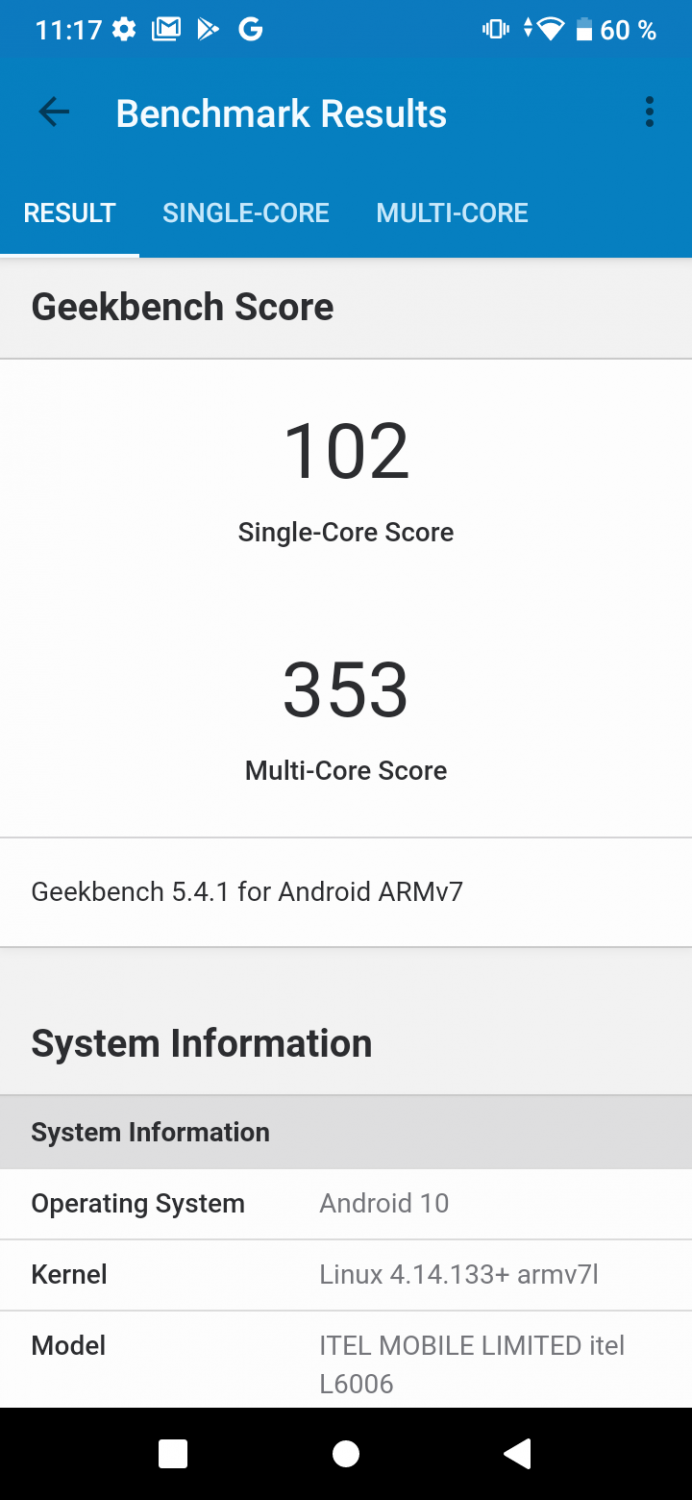 Itel A48 – недорогой смартфон для школьника