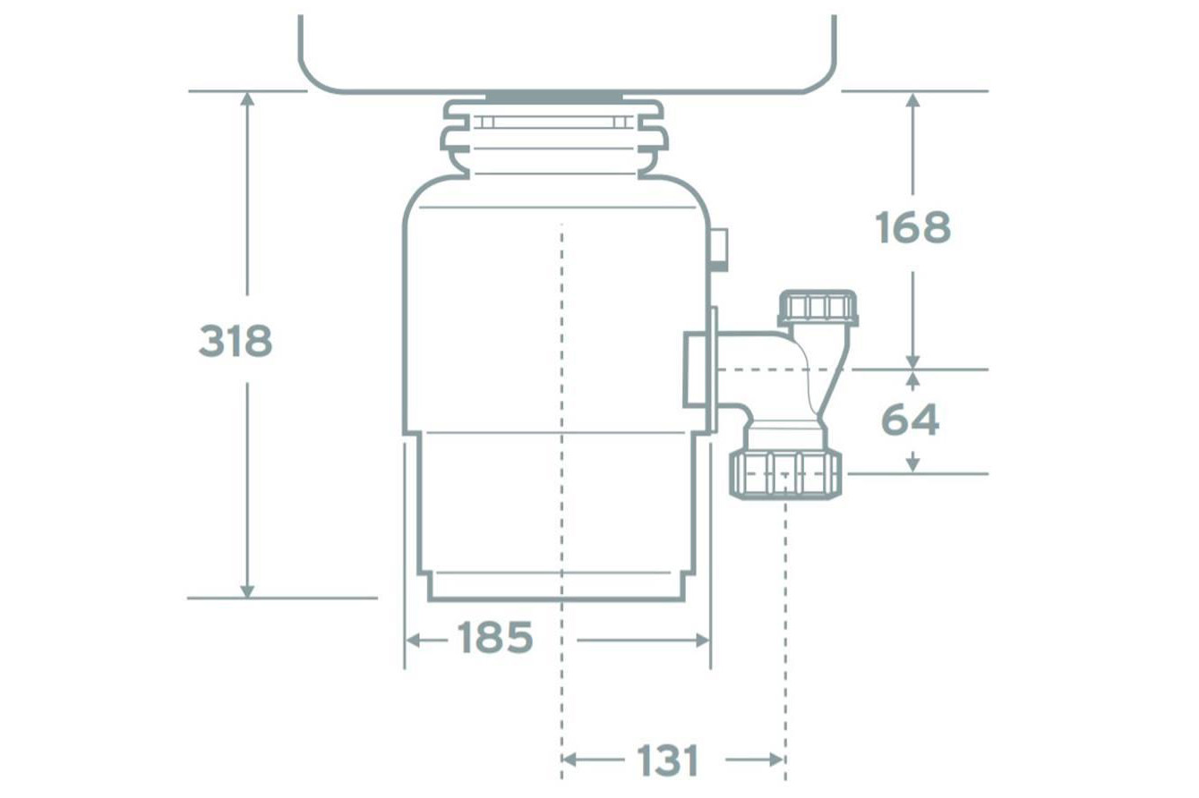 Уничтожитель пищевых отходов. Обзор InSinkErator ISE E75