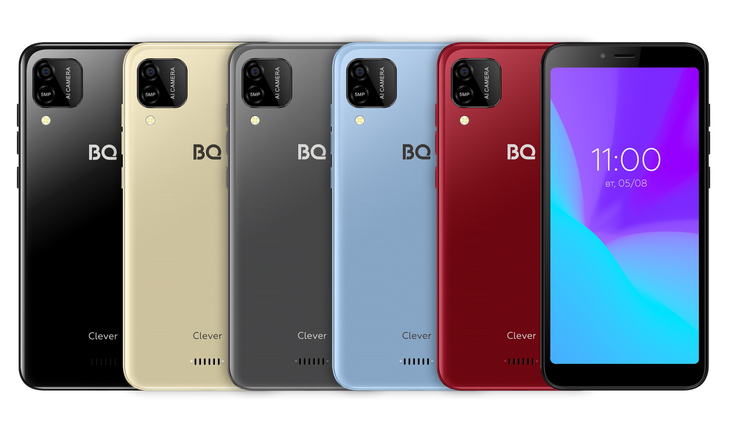 Варианты цветов BQ 5765L CLEVER