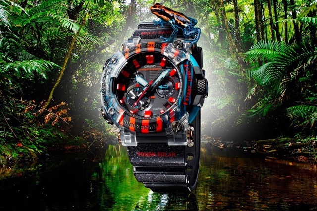 G-SHOCK обновила свои часы Frogman c дизайном лягушки и ядовитым дротиком