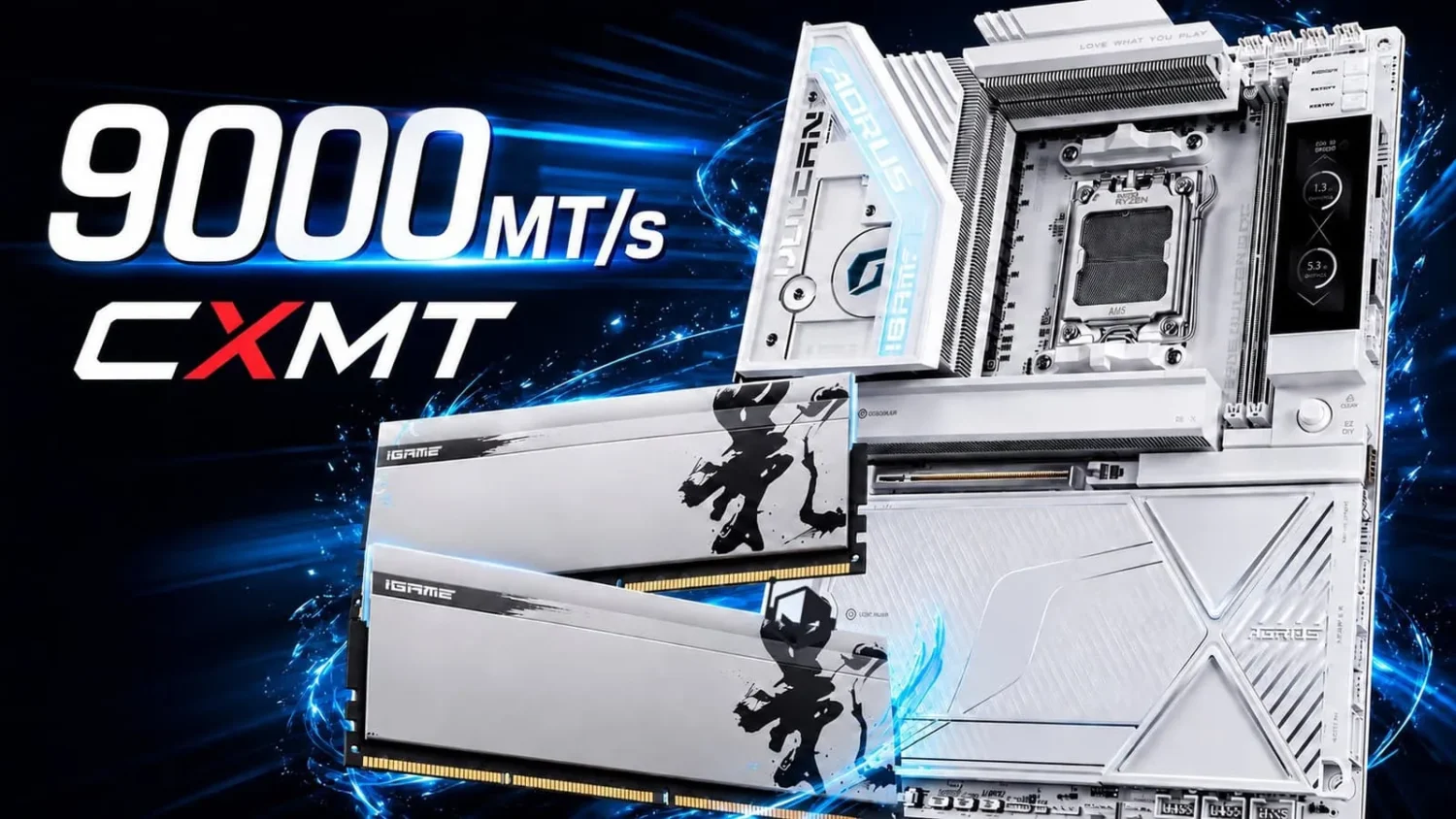 Память CXMT на чипах из Китая разогнали до DDR5-9000