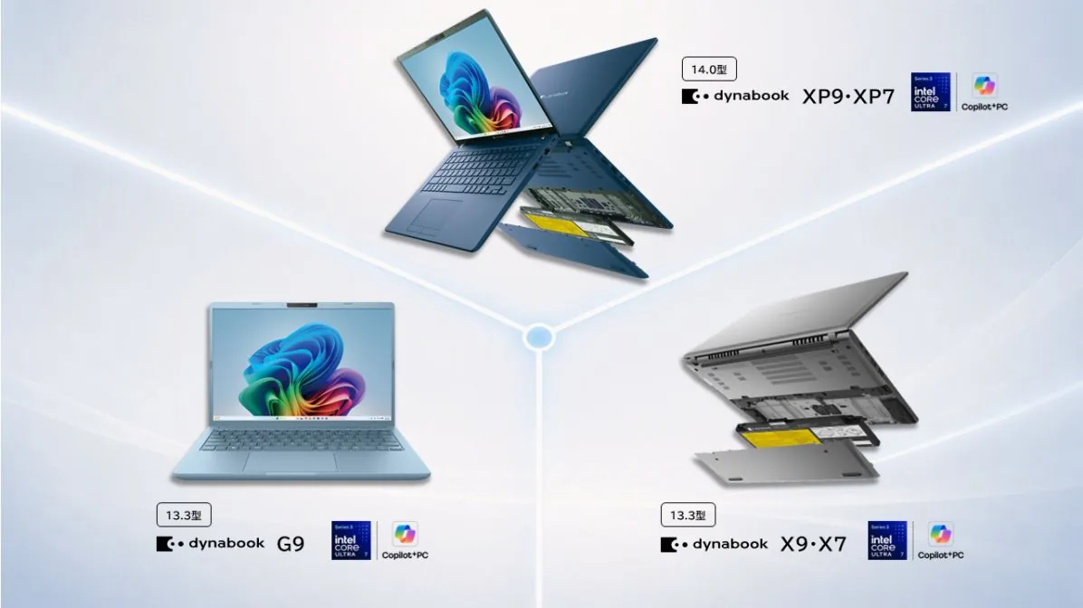 Ноутбуки Dynabook со сменными аккумуляторами