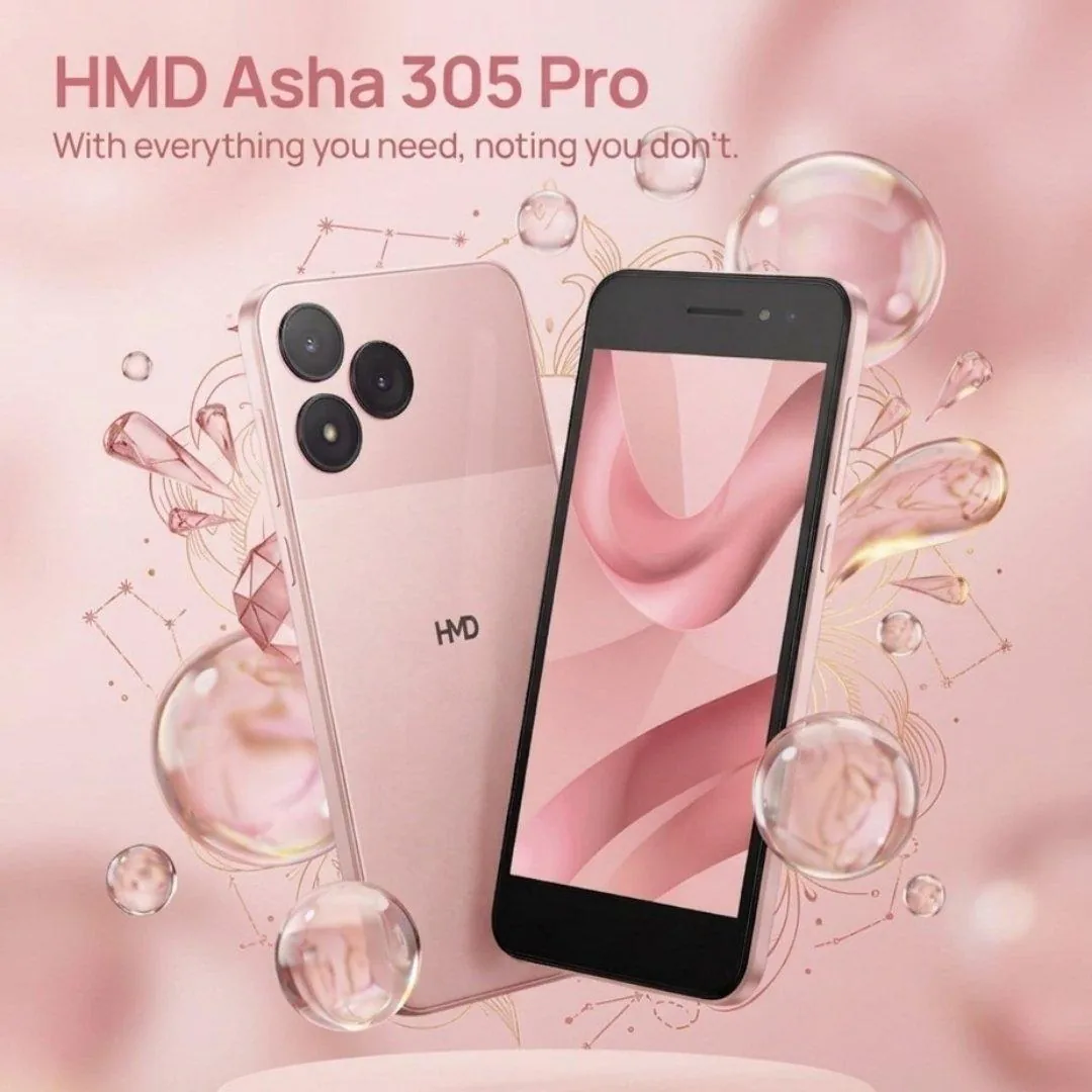 HMD Asha 305 Pro: 5 дюймов экрана, съемная батарея и 32 ГБ памяти