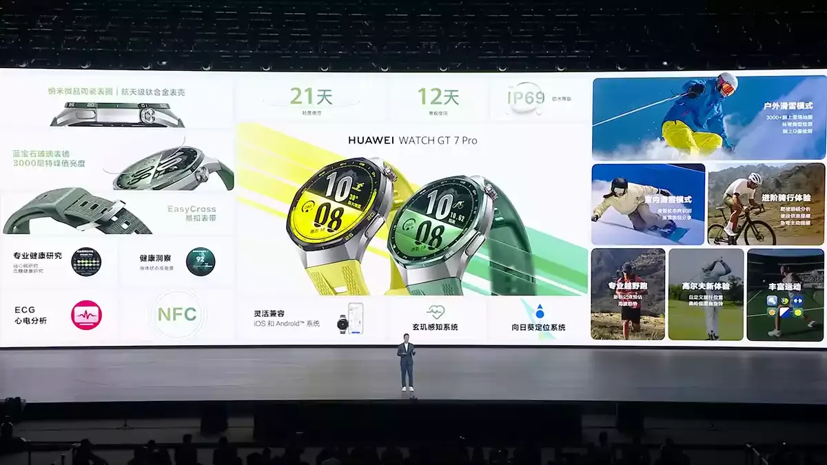 Huawei Watch GT 7 Pro: титан, сапфир и 21 день работы без зарядки