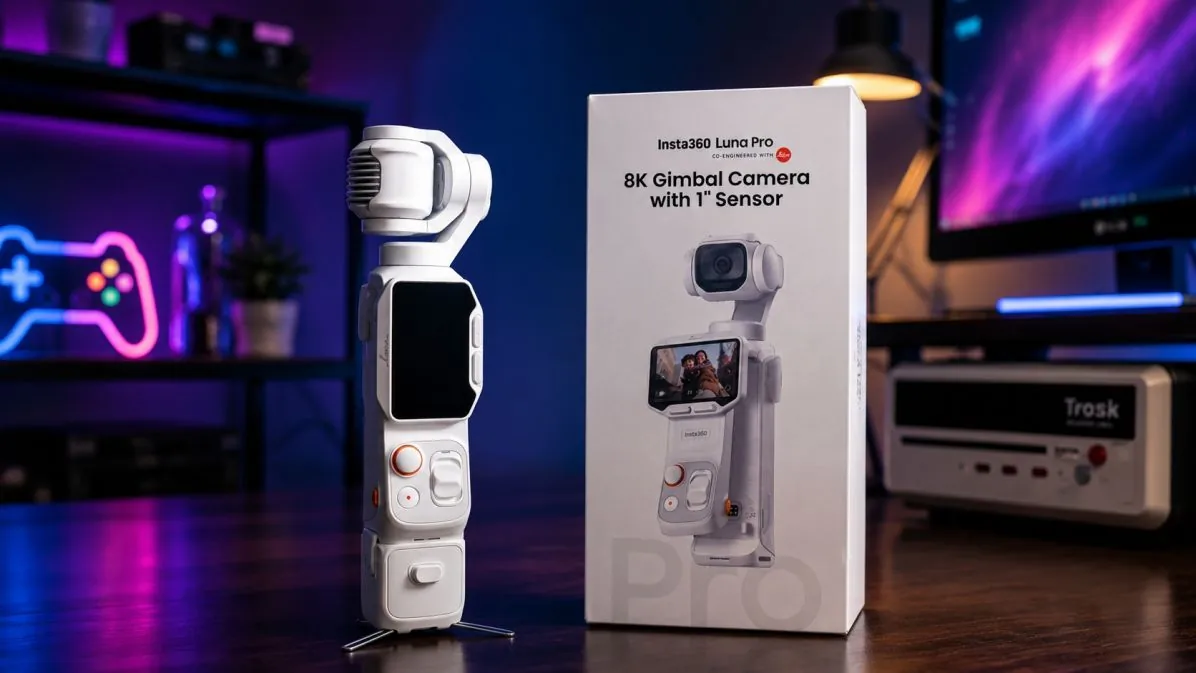 Insta360 Luna Pro: 1‑дюймовая камера с 8K и Leica‑объективом