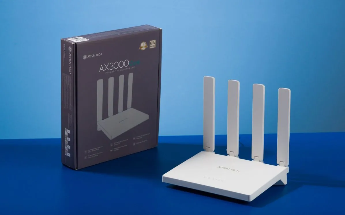 Jeton Tech в DNS: роутеры с умной маршрутизацией и Wi-Fi 6