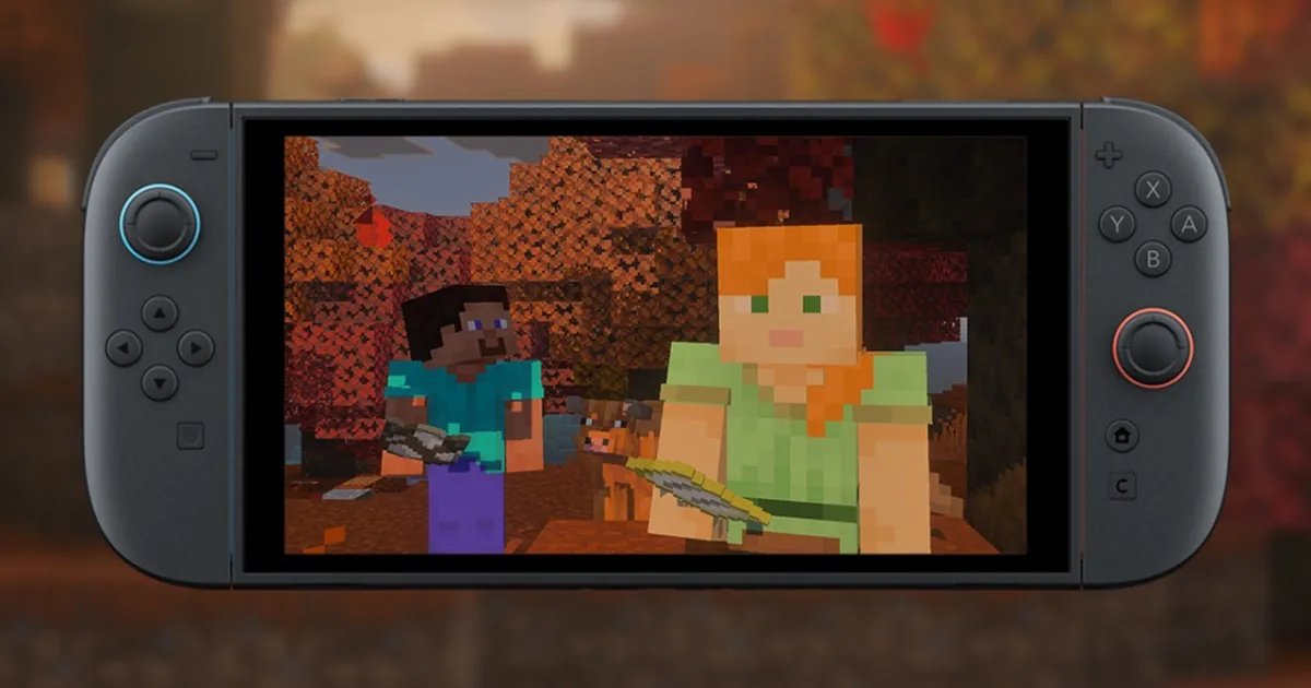 Minecraft выйдет на Nintendo Switch 2 в октябре