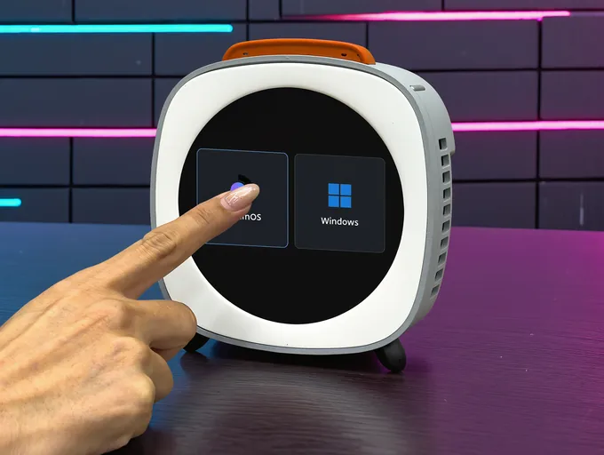 Piston V на Kickstarter: мини-ПК с экраном и портом Oculink