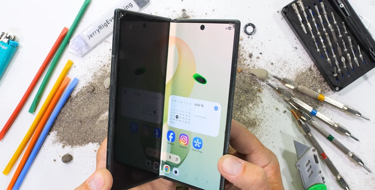 Хрупкая тонкость: Samsung Galaxy Z Fold 8 Ultra провалил тест на прочность