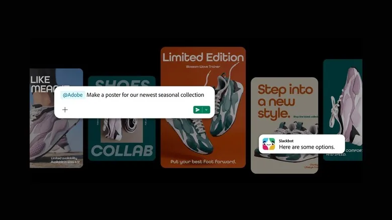 Adobe перенесла 70 инструментов в Slack