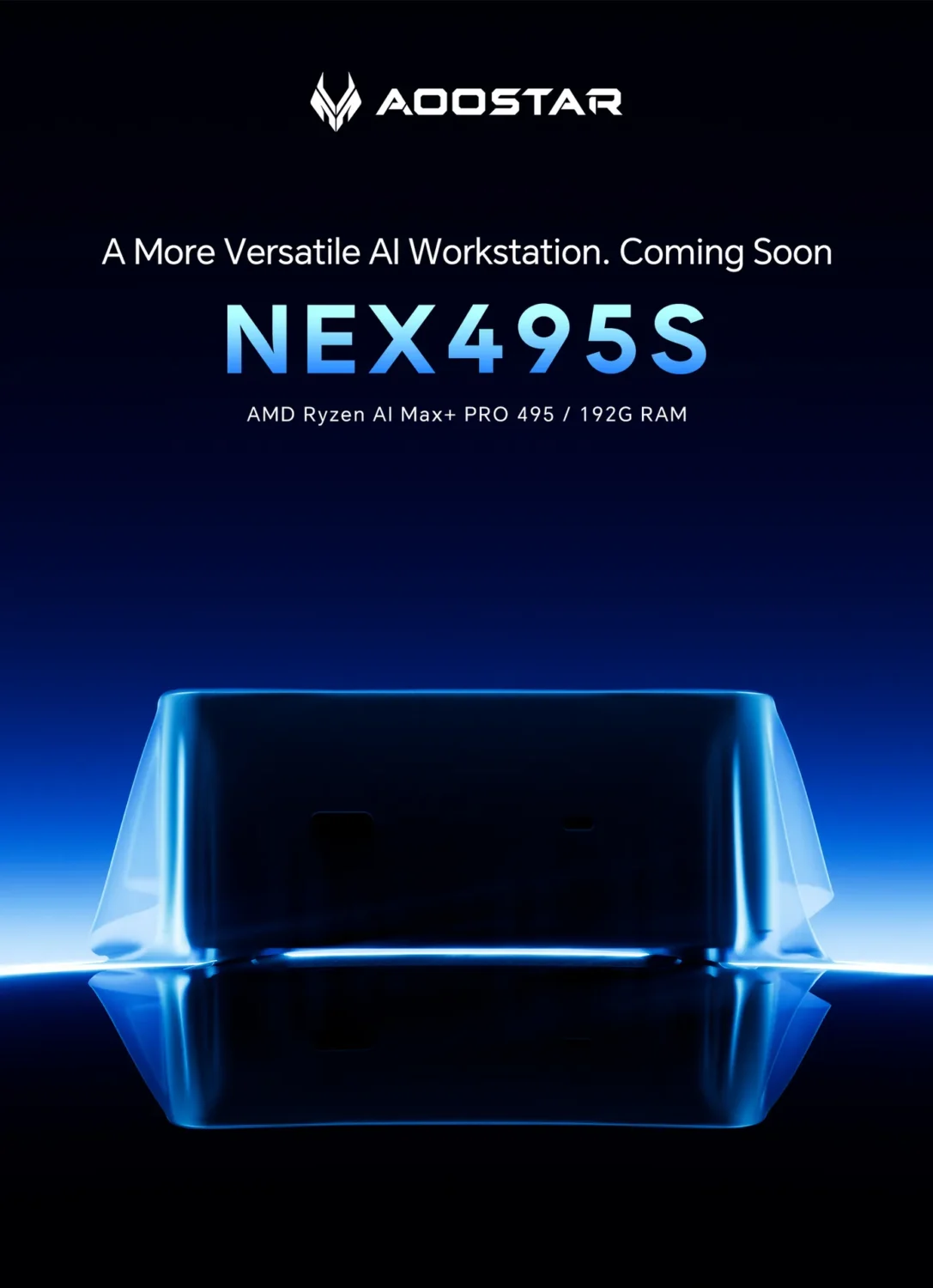 Aoostar анонсировала мини-ПК NEX495S с процессором Ryzen и ОЗУ до 192 ГБ