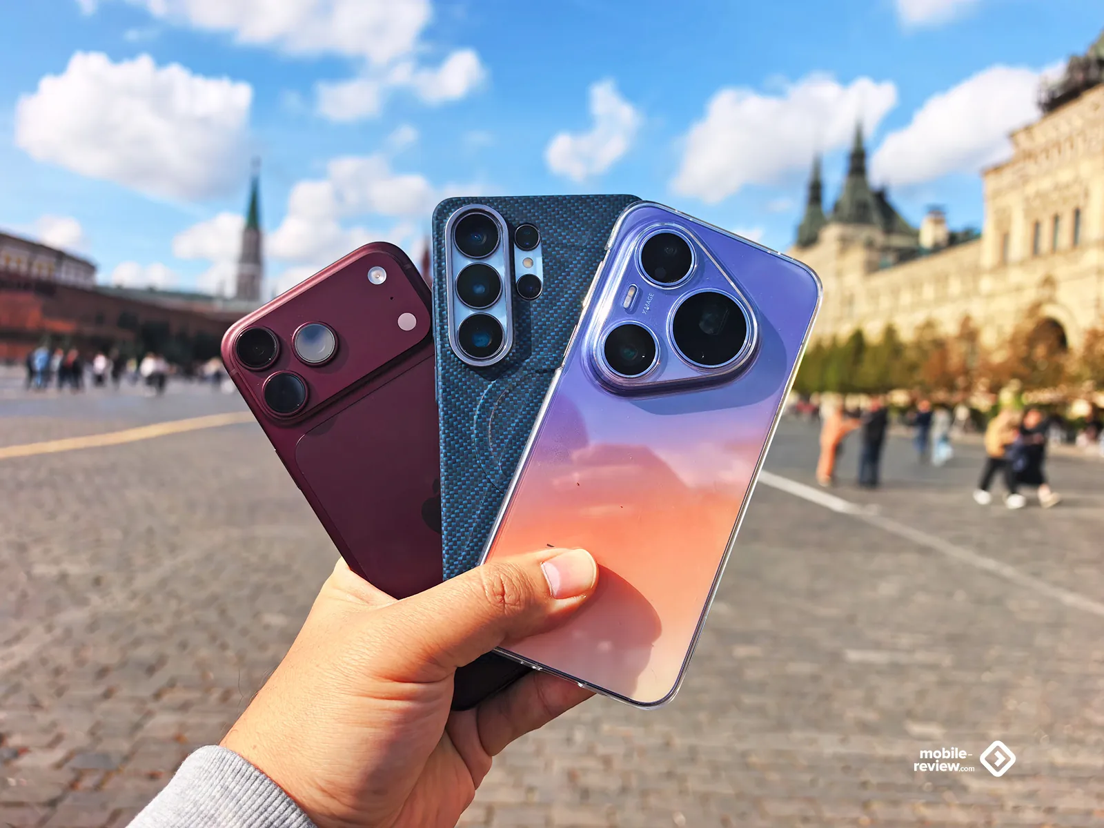 Слепое сравнение качества фотографий флагманских смартфонов Apple, Samsung и Huawei