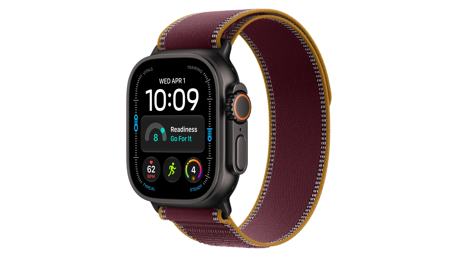 Apple Watch Ultra 4 с ремешком Trail Loop