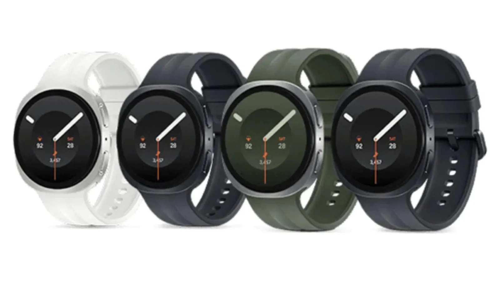 Samsung Galaxy Watch9 в четырёх цветах
