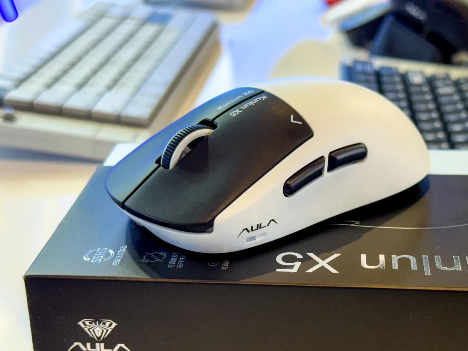 Aula показала мышь Kunlun X5 с электромагнитными переключателями