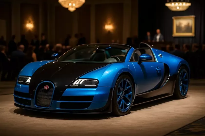 Bugatti Veyron Grand Sport Vitesse продали за 4,5 млн швейцарских франков