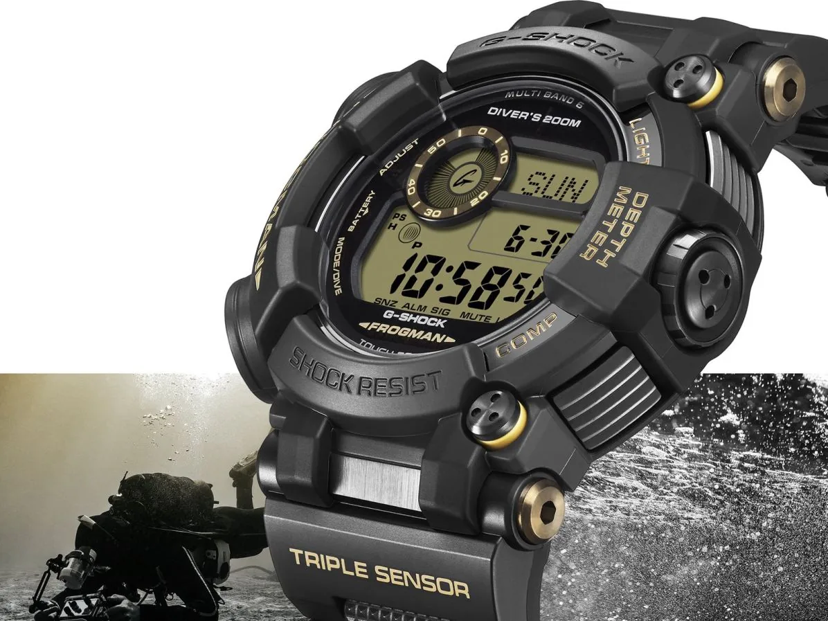 Casio показала дайверские часы G-Shock Frogman GWF-D1000BC