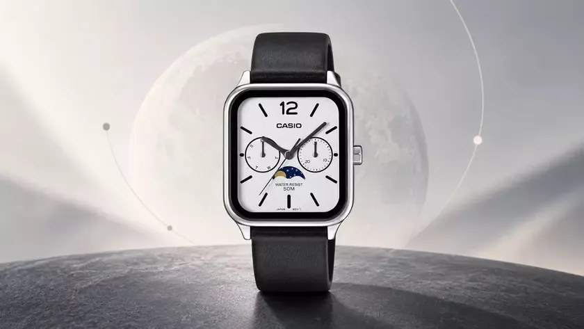 Casio MTP-M305LC-7AV: аналоговые часы с фазой Луны за $135