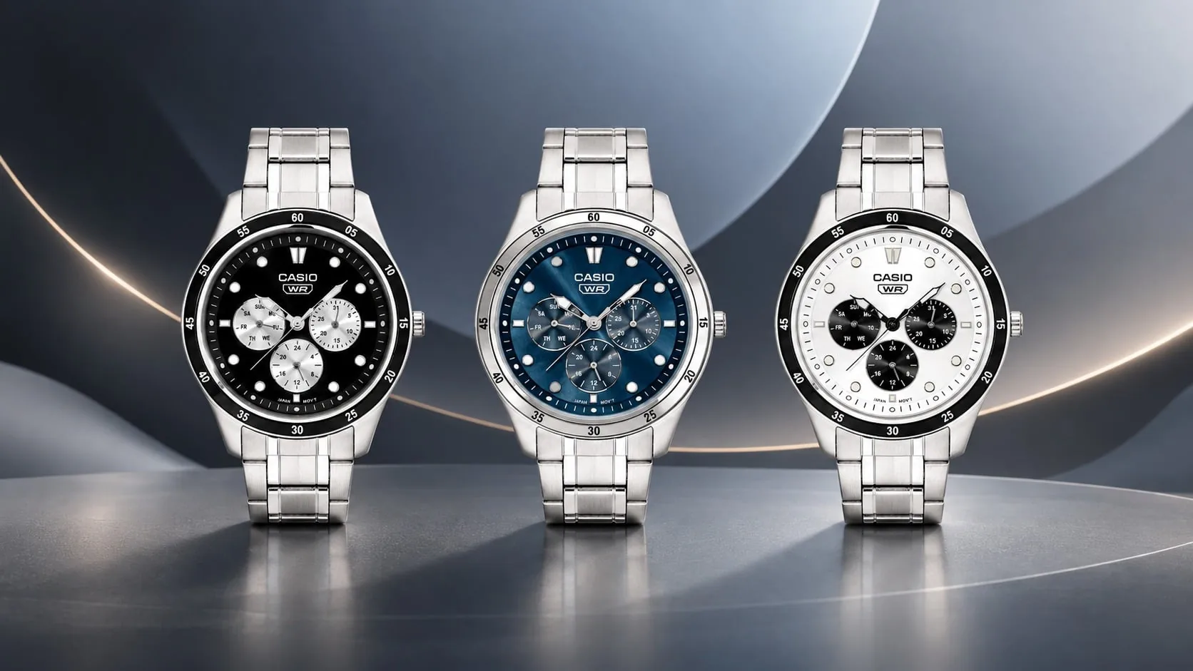 Casio представила три бюджетные модели MTP-SN4KD в Индии