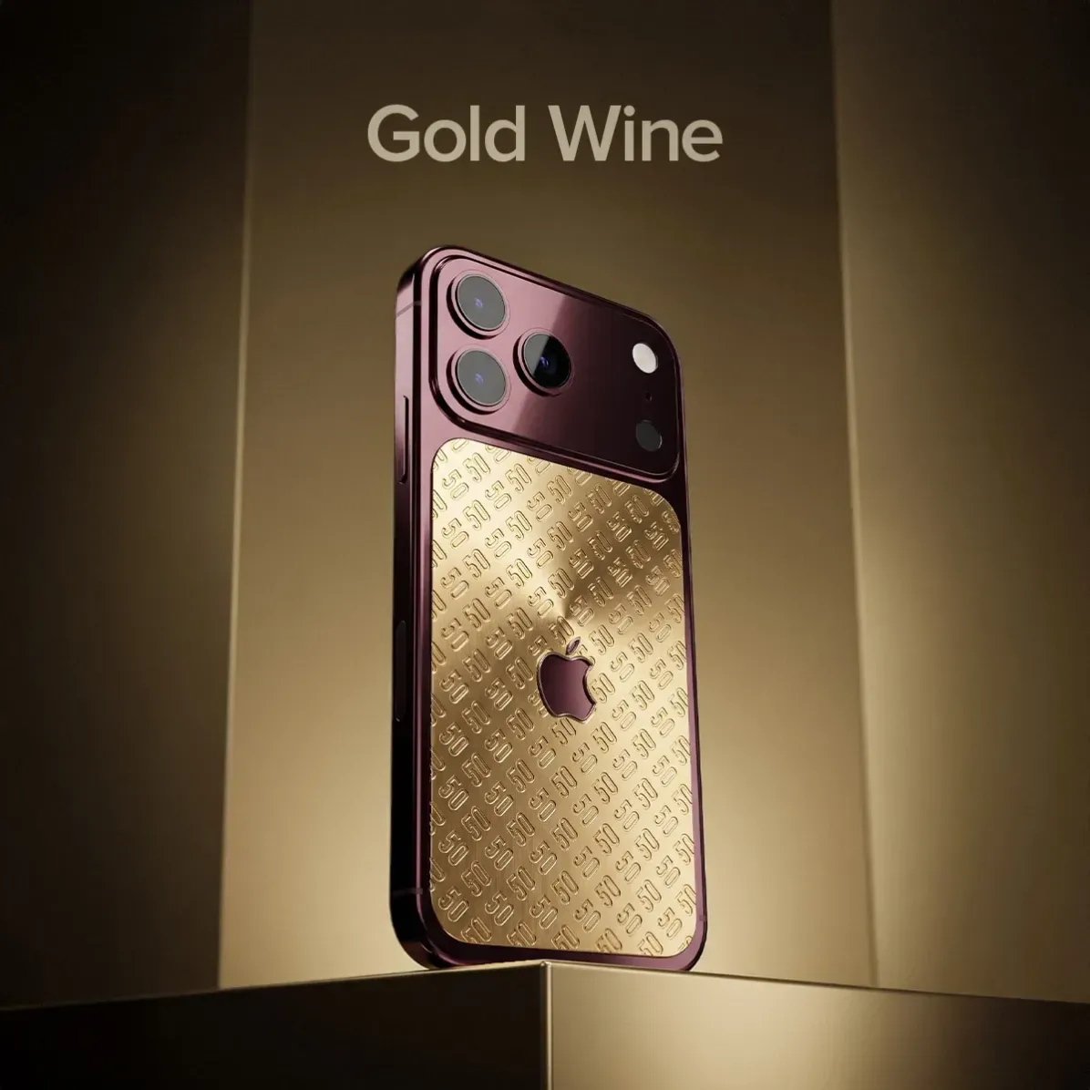 Caviar показала лимитированные iPhone 18 Pro с золотом и титаном