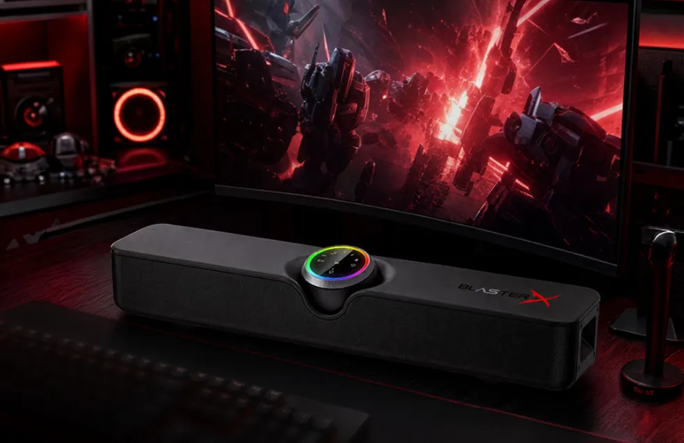 Creative представила игровую саундбар B3 с Bluetooth 6.0 и RGB-подсветкой