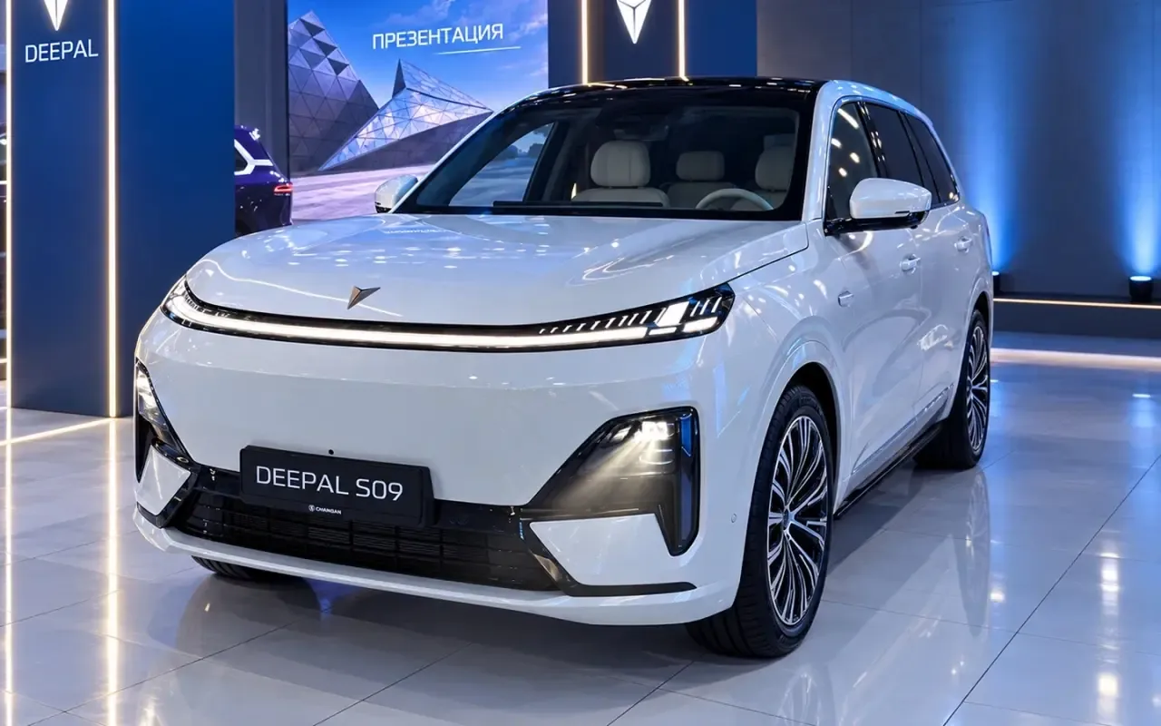 В России стартовали продажи гибрида Deepal S09 от 6,59 млн рублей