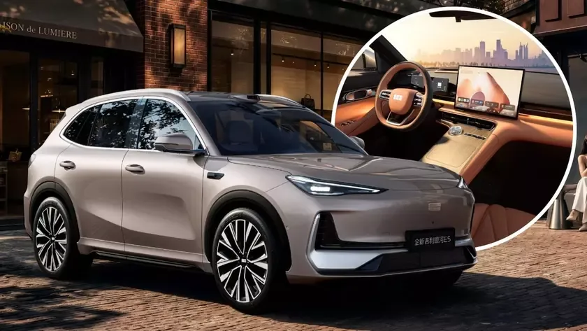 Geely EX5 получит 329 л.с., LiDAR и 800-вольтовую платформу