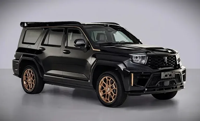 Great Wall Motor показала удлиненный танк Tank 700 LWB с тремя рядами сидений