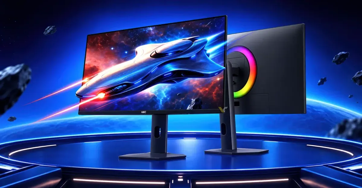 HKC представила 24‑дюймовый монитор Shield 25Q360B с Fast IPS, QD‑MiniLED и 360 Гц за $280