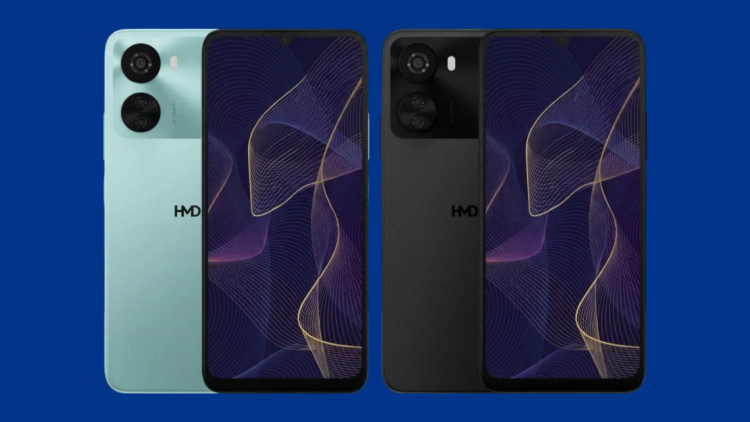 Утекли дизайн и характеристики смартфонов HMD Aura 2 Pro и Vibe 2 Pro 5G