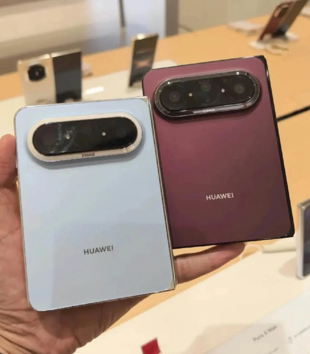 Huawei Pura X Max в новых цветах показали перед презентацией