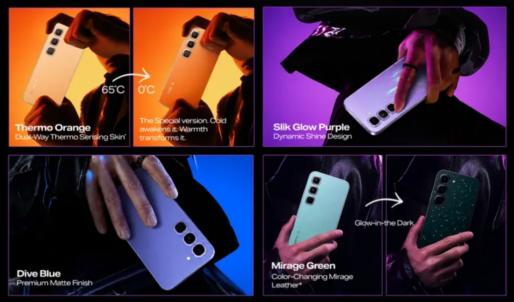Infinix Hot 70 Pro: экран 144 Гц, куб на задней панели и от $245