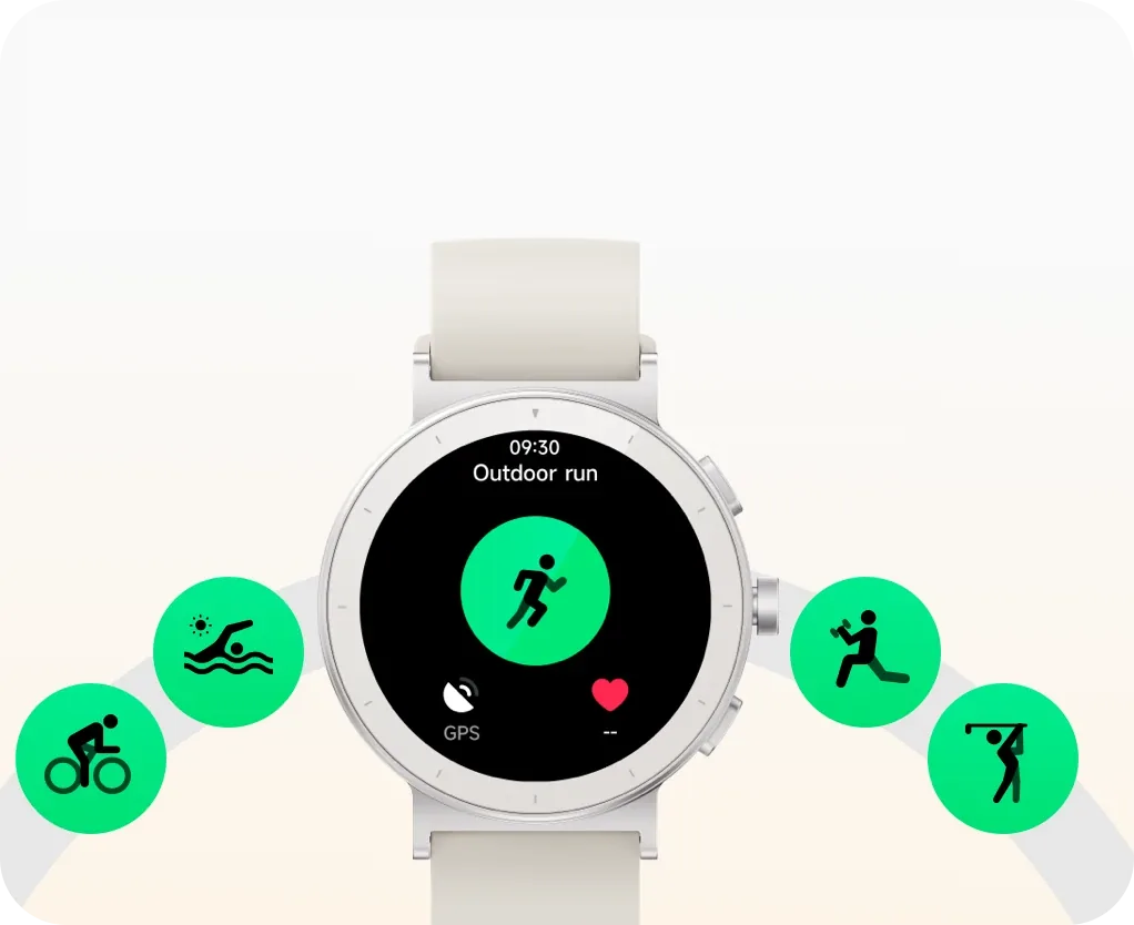 AMOLED-экран realme Watch S5 — Outdoor run и GPS